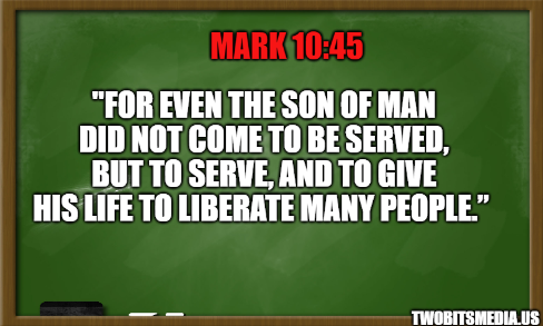 Mark 10:45